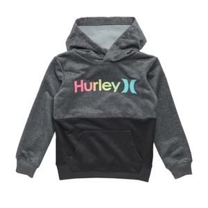 Hurley Two Tone Pullover Hoodie Boys size Large New